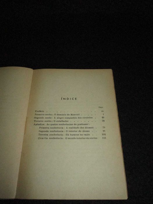Livro O Sr. Tompkins Explora o Átomo G. Gamow Rómulo de Carvalho