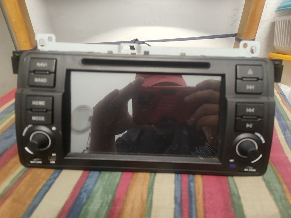 Radio do BMW E46 E39 7 cali android 10 4gb tam i 64gb pamięć