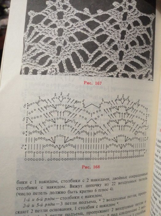 Книга по вязанию "Вязание узоров крючком"