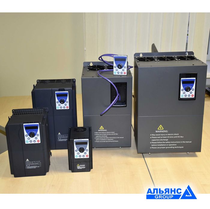 Частотник 93 кВт 3 фази/380В 176А/Частота 5000Гц Промисловий векторний