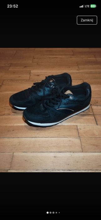 Czarne buty Cleve rozmiar 42