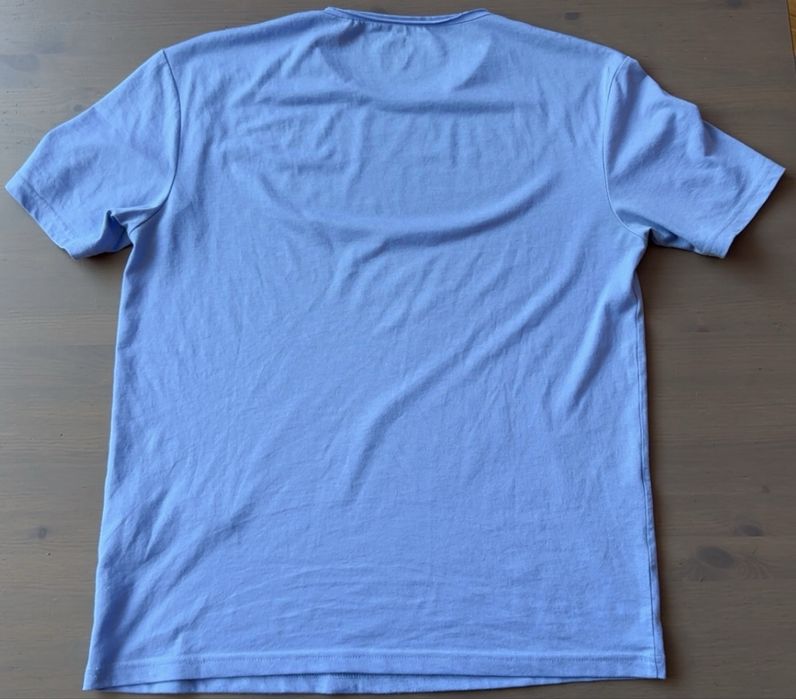 Niebieska koszulka SMOG S Relaxed Fit basic