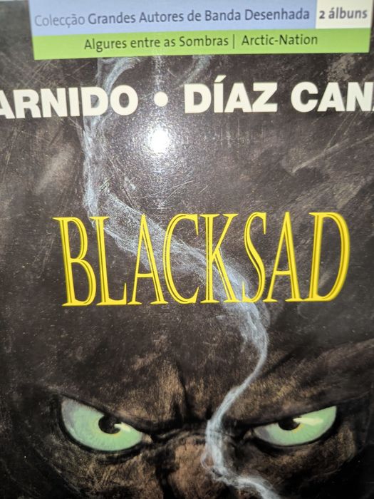 Livros da série Blacksad - Artic Nation e Duplo