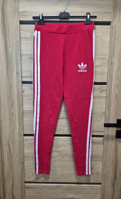 Czerwone legginsy rozmiar S.