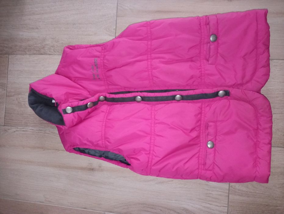Kamizelka ocieplacz roz 146/152