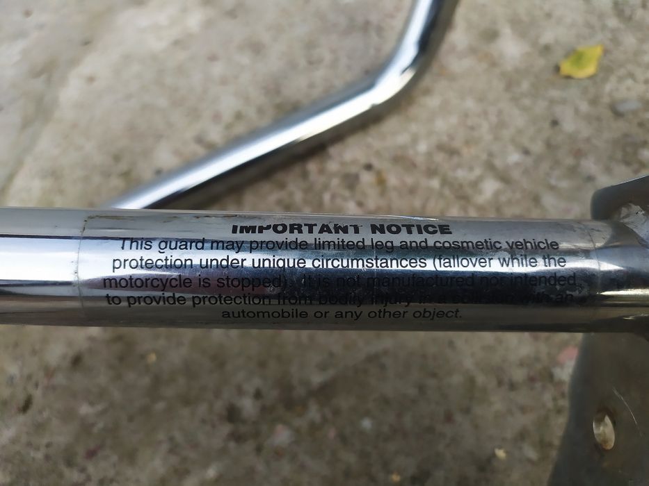 Новые задние дуги пассажира на Kawasaki Vulkan 1500