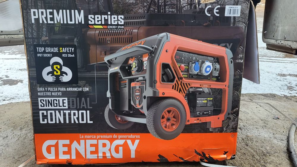 Генератор GENERGY 380в 7 кв