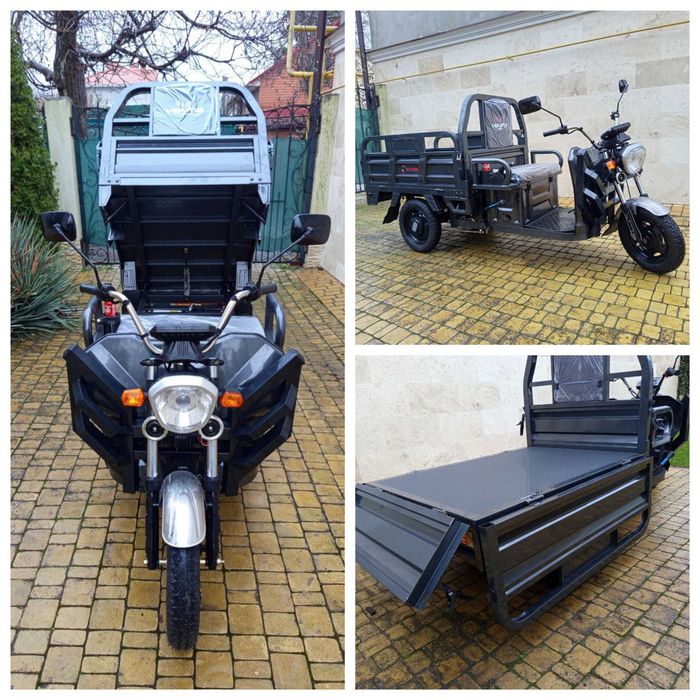 2026 Вантажний електро трицикл грузовий Titan 2500W Графен до 65 км