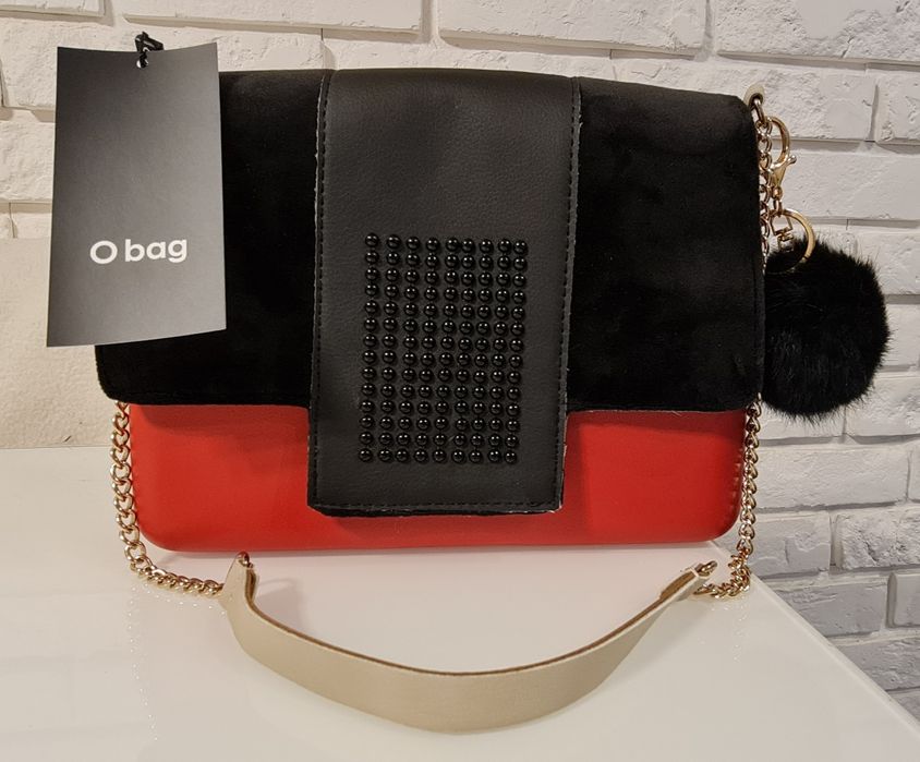 Torebka Obag Glam plus klapka, pasek plus gratis