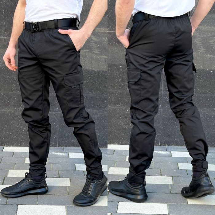 Штани карго Rextim basic чоловічі сині, чорні, олива, камуфляжні