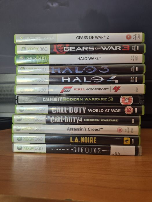 Zestaw 12 gier xbox 360