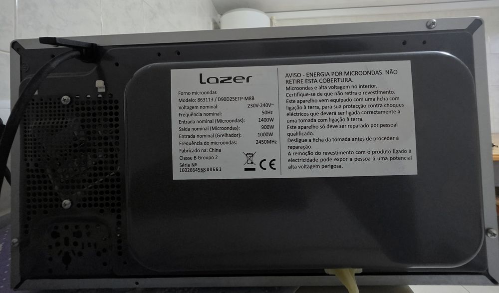Microondas Lazer 800w484147044643645442