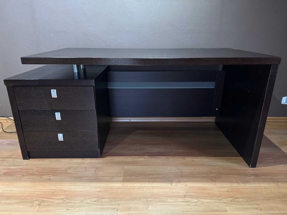 biurko drewniane duże 150x76