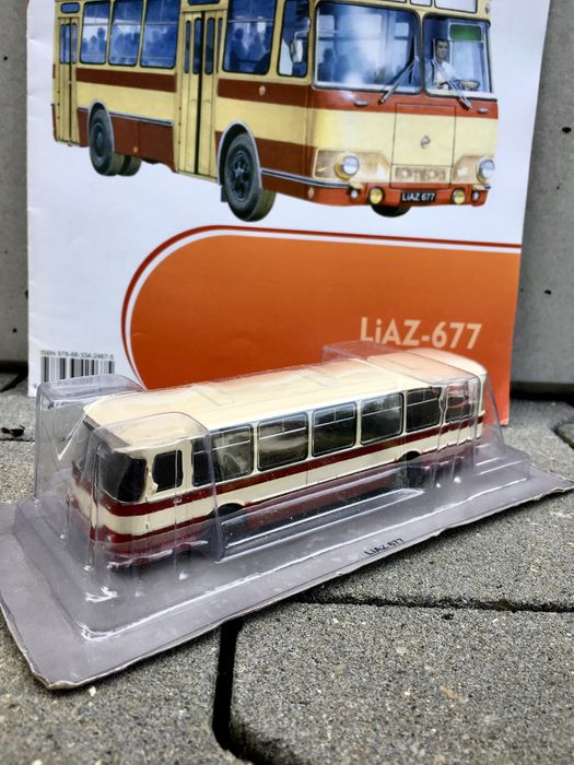 LIAZ 677 #77-kultowe autobusy PRL,auta,model,kolekcja,zabytek
