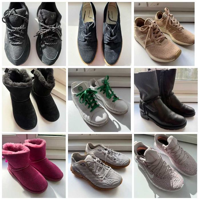 Жіноче взуття (37р) Nike, Adidas, Baldinini, Michael Kors, Reebok, UGG