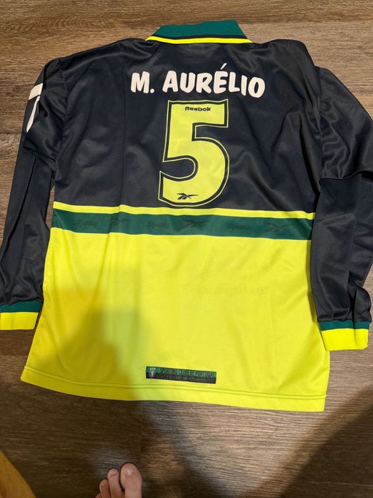 Marco aurelio camisola jogo sporting usada