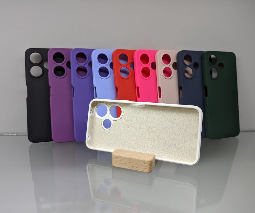 Xiaomi Redmi 13 / Poco M6 Противоударный чехол софт тач микрофибра