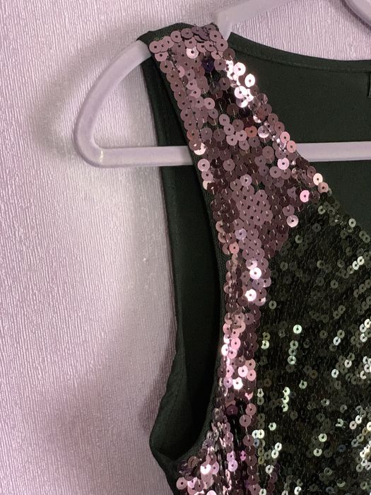 Сукня плаття-майка в паєтках 42-44