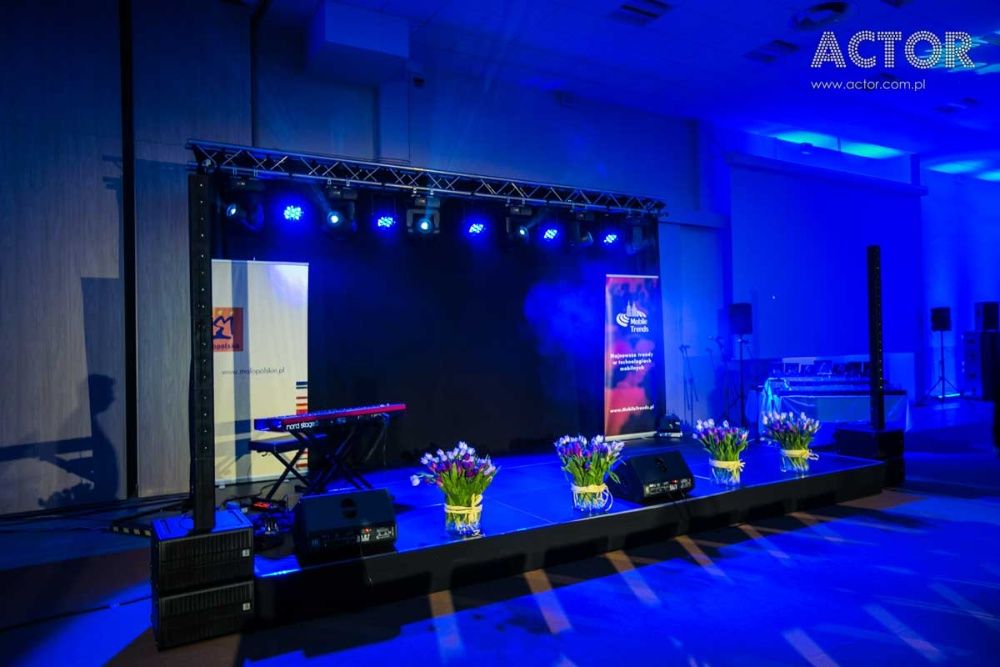 Wynajem nagłośnienia i oświetlenia konferencje, eventy Katowice Śląsk