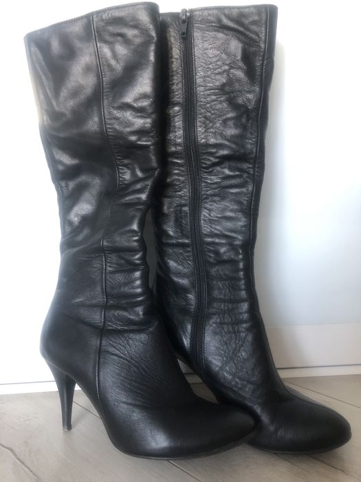 Шкіряні чоботи демосезон