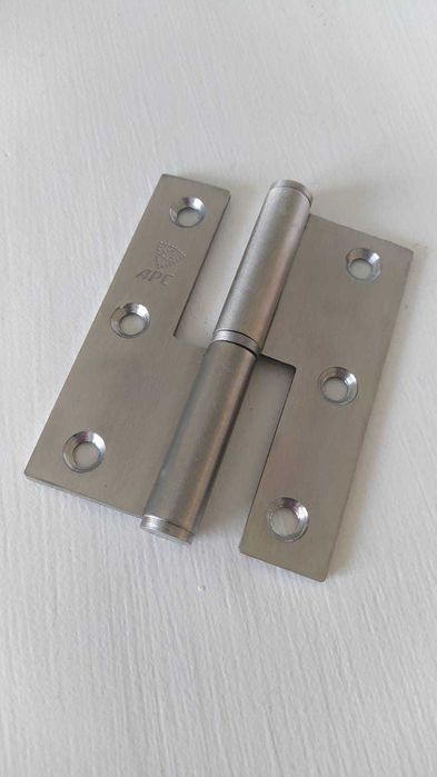 Dobradiças Inox Porta Interior. Novas. 3,5" (8,9 cm)