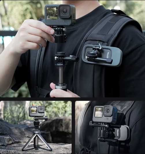 Adaptador Magnético para liberação rápida Telesin para Gopro