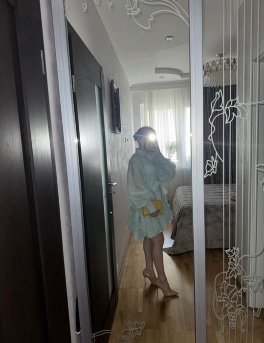 Sukienka baby doll wieczorowa Chellena rozm S