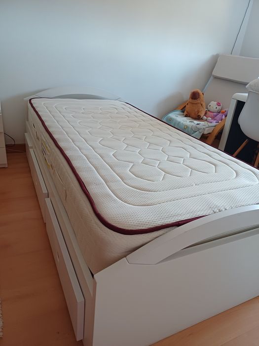 Cama solteiro 90×200 cm