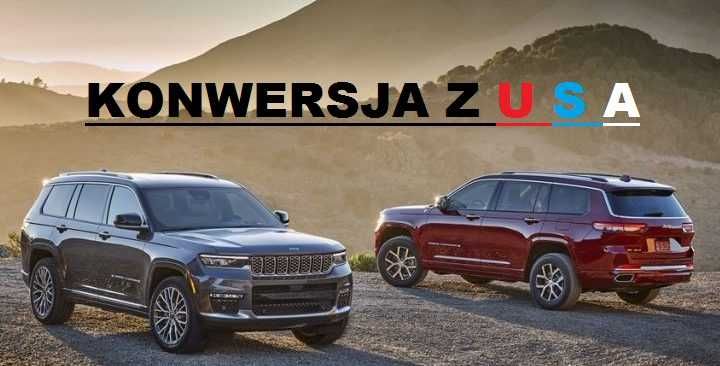 Jeep Grand Cherokee WL V 5 USAkonwersja Język Polski kodowanie dojazd