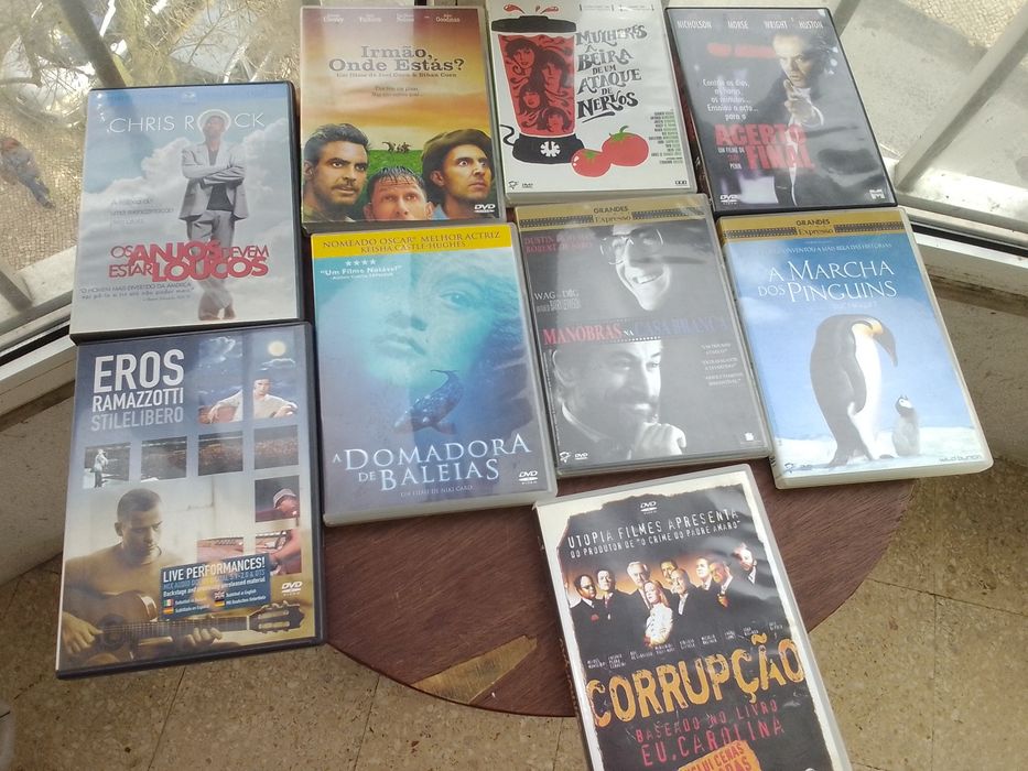 Dvds Originais como novos