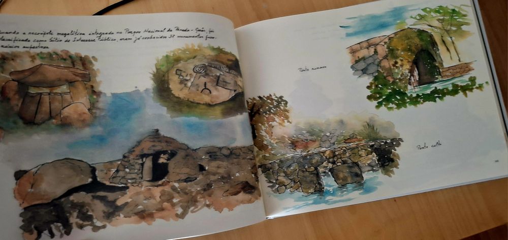 Sketchbook "Pelo Alto Minho", Carlos Basto