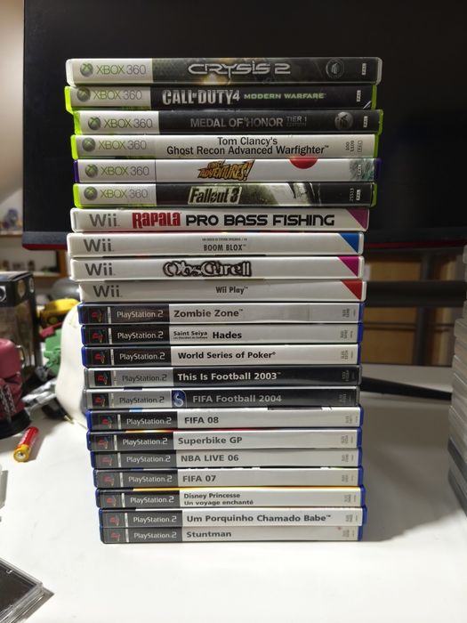 Jogos PS3, PS2, PS1, PSP, Wii, 3DS