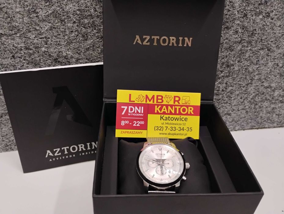 [5325/25] Zegarek Męski Aztorin Sport A065.G317 Komplet!