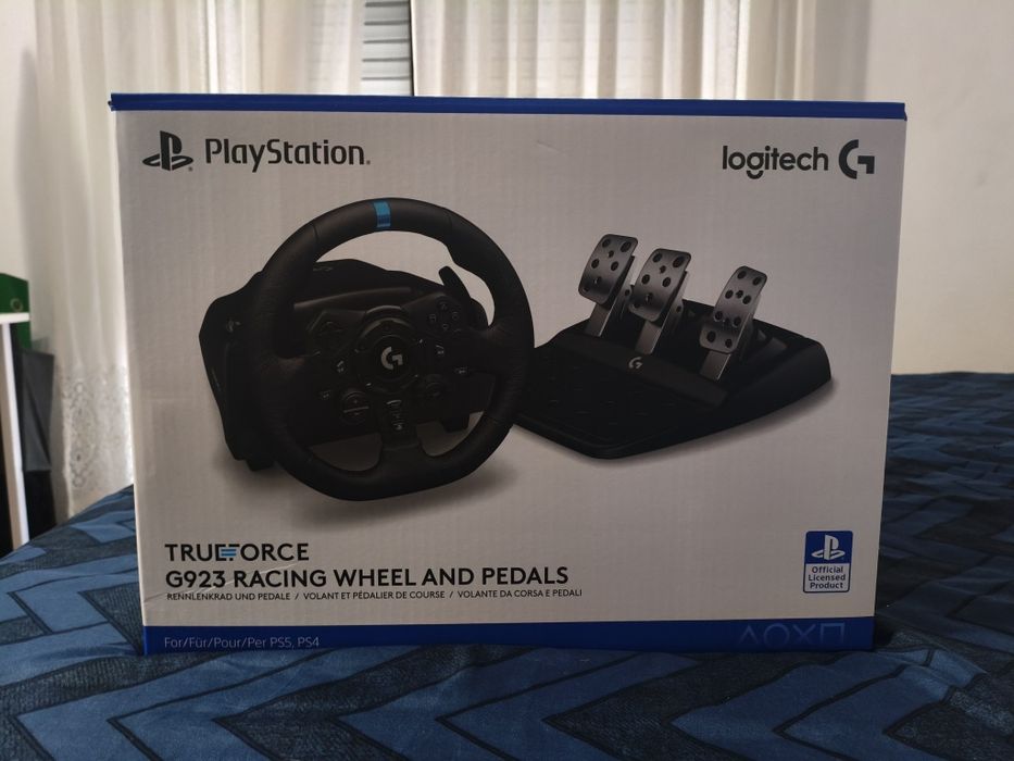Volante Logitech G923 Novo(Conjunto Completo)