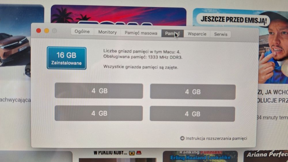 Apple iMac 27", procesor Intel i5 2,7GHz, 16GB RAM, 1TB SATA, SSD 480G
