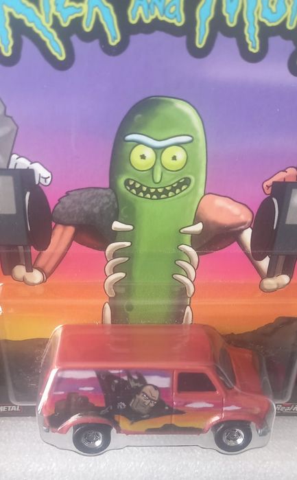Ford transit super van hot wheels rick and morty