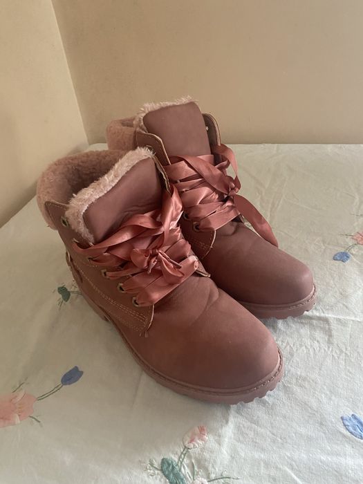 Botas de inverno Tam. 38 Rosa