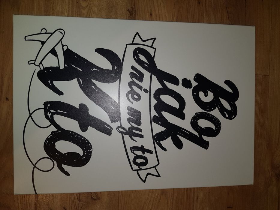 Plakat Poster metalowy Bo jak nie my to kto? MROZU