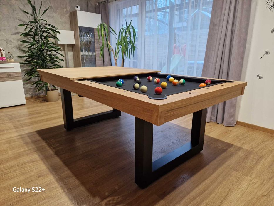 Stół do bilarda 3w1 blat jadalniany ping pong