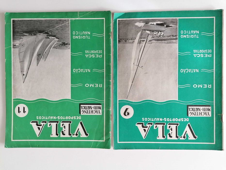 Revista Vela - desportos náuticos, iates - anos 40