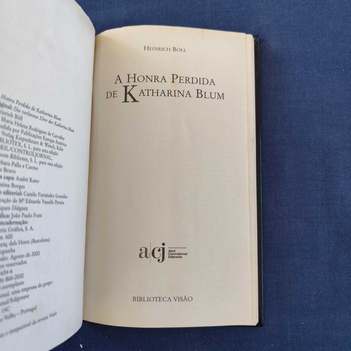 Heinrich Boll - A Honra Perdida de Katharina Blum