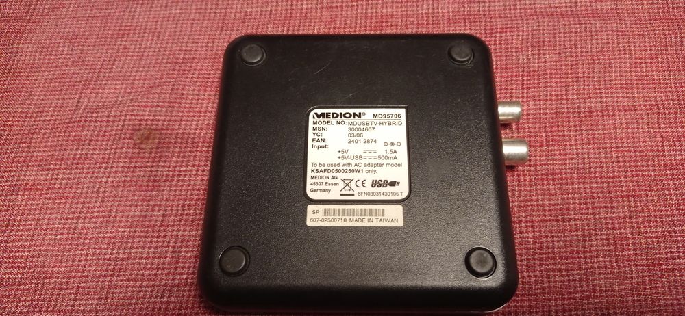 Tuner TV DVB-T Medion MD95706