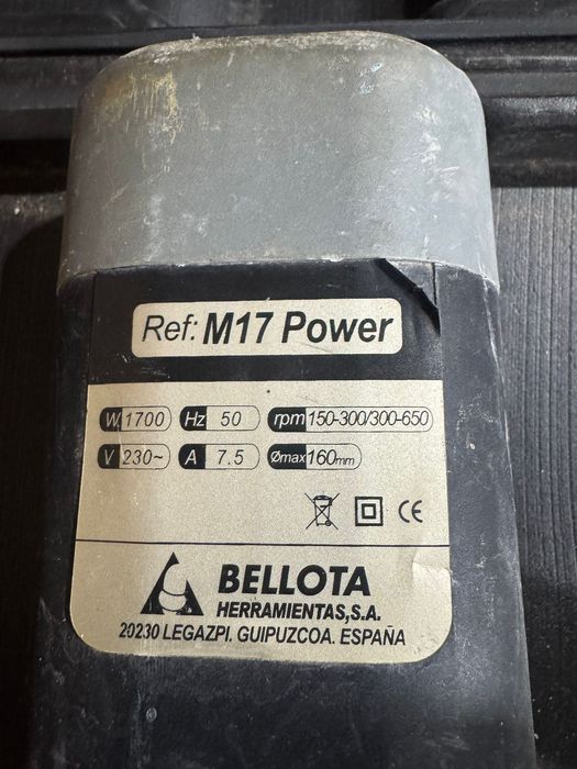 Misturador de argamassa/tintas - Bellota M17, 1700w