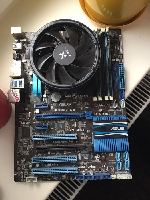 Комплект  1155 | Asus p8p67 le