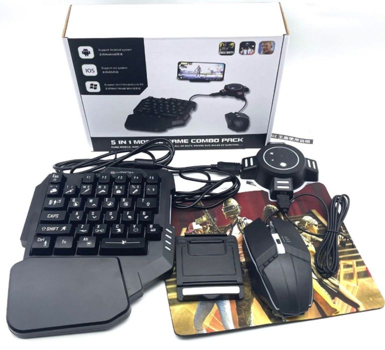 Набір ігровий  MOBILE GAME Bluetooth для Android IOS 5в1 для телефона