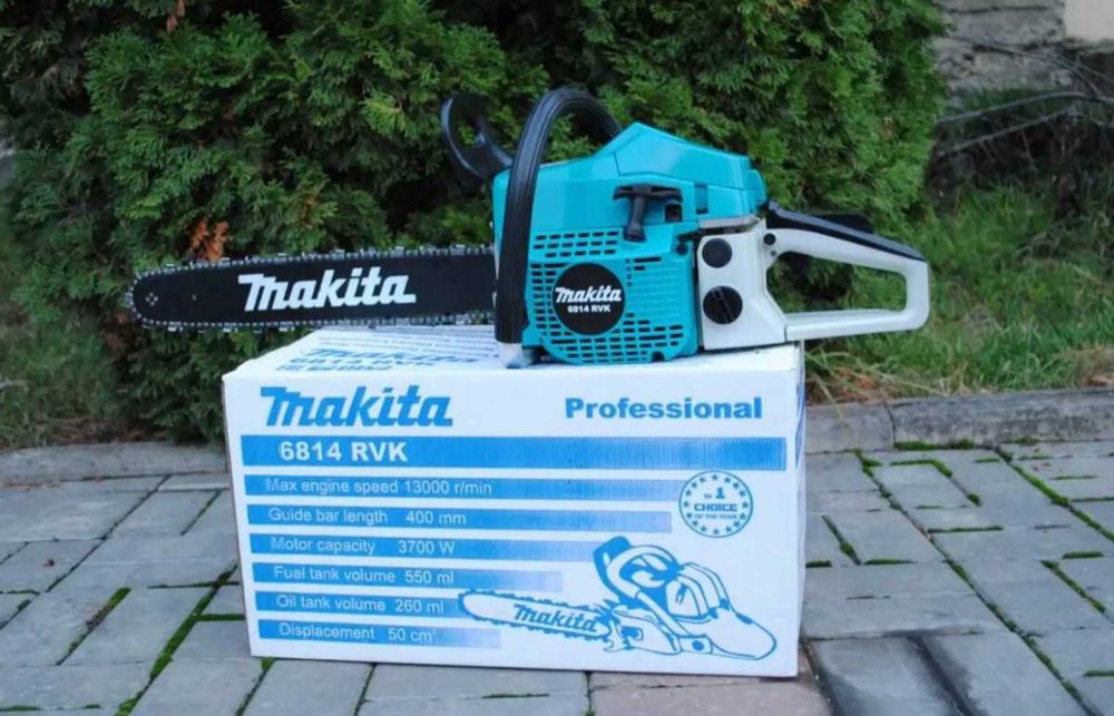 Оригинальная бензопила "MAKITA 6814 RVK высокое качество