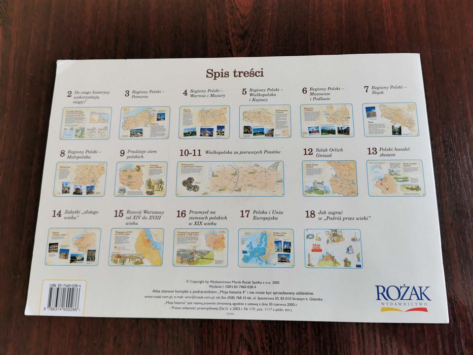 Atlas oraz gra planszowa historia