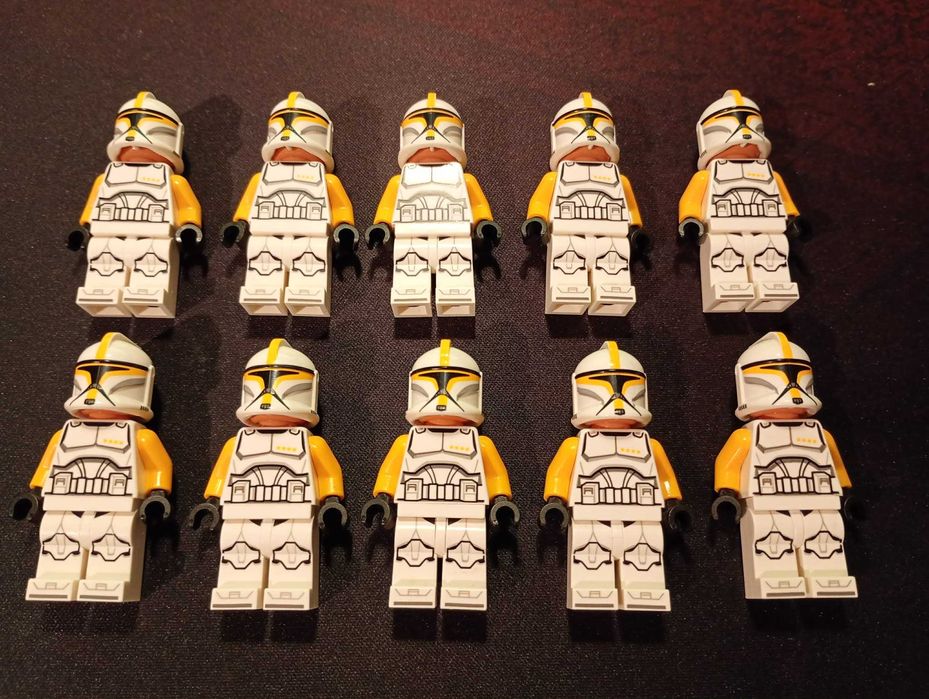 Lego Star Wars Mix 40558 Clone Trooper Commander Phase I sw1146 10x