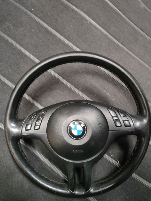 BMW E39 E46 kierownica wielofunkcyjna trójramienna oryginalna
