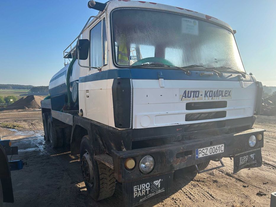 TATRA 815 rok 1988 - autocysterna, zbiornik wody, pojazd specjalny